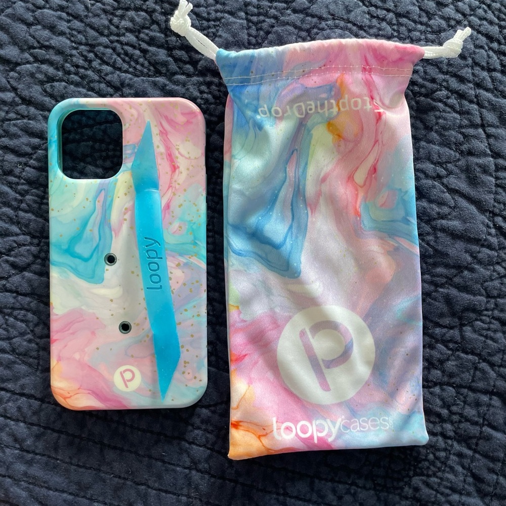 iPhone 12 Pro Loopy Case with dust bag